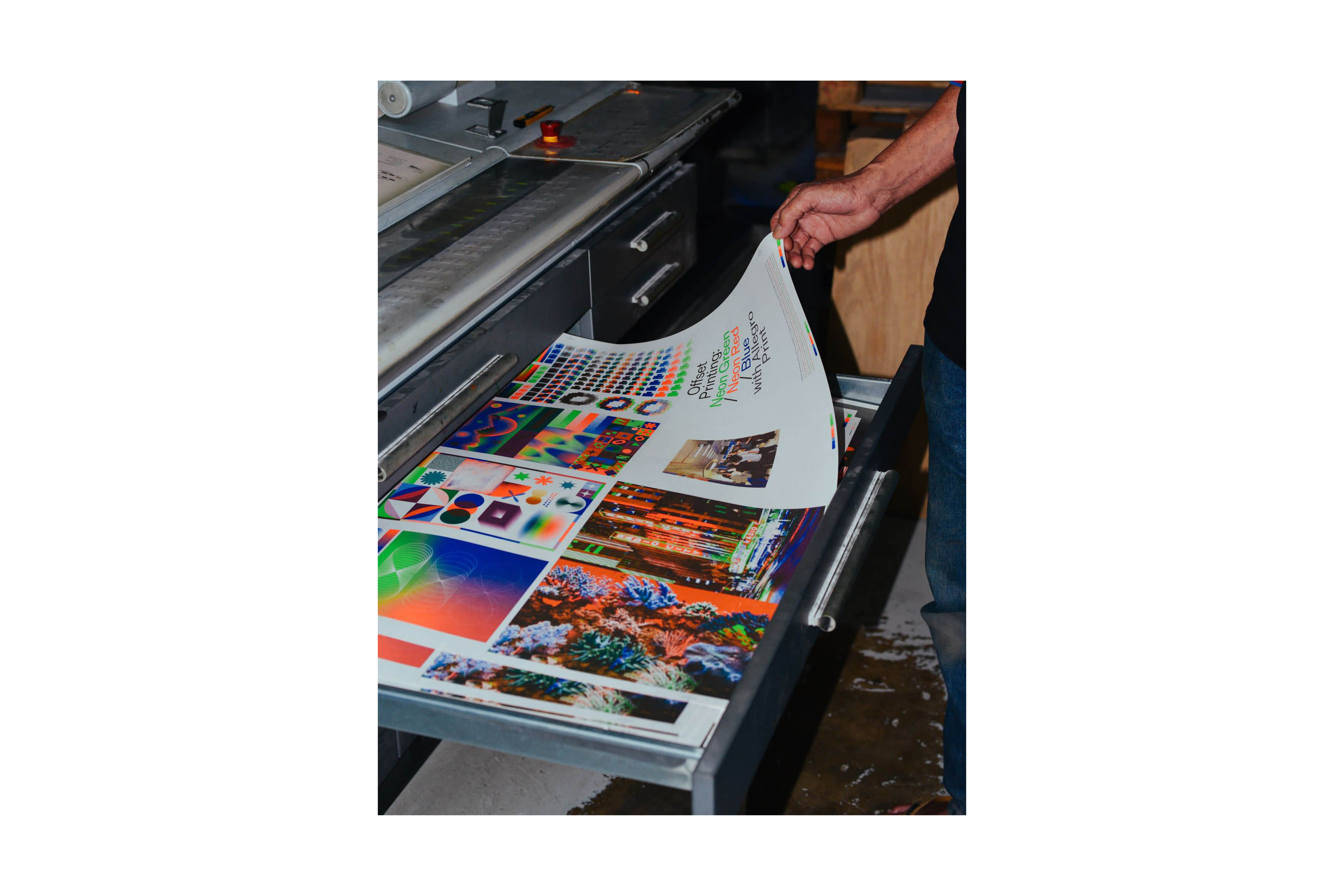 984 Offset Printing (document), image courtesy of Allegro Print